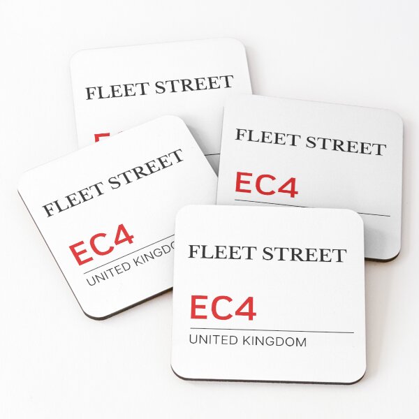 Item preview, Postcode Fleet Street EC4 United Kingdom designed and sold by Yayatachdiyat0.