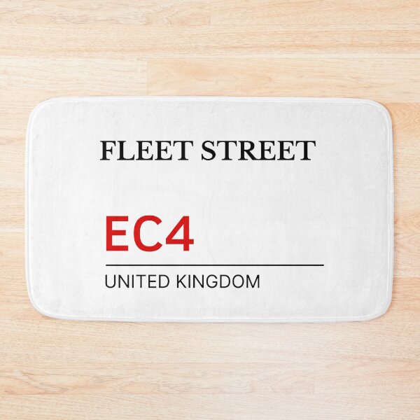 Item preview, Postcode Fleet Street EC4 United Kingdom designed and sold by Yayatachdiyat0.