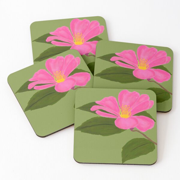 Item preview, Pink Camellia Flower  designed and sold by InspiredPamjoy.