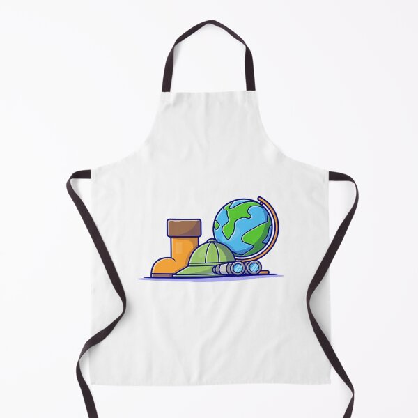 Item preview, Travel T-ShirtBoot Shoes with Hat, Binoculars and Globe World Cartoon Vector Icon Illustration designed and sold by AgnesAnne.