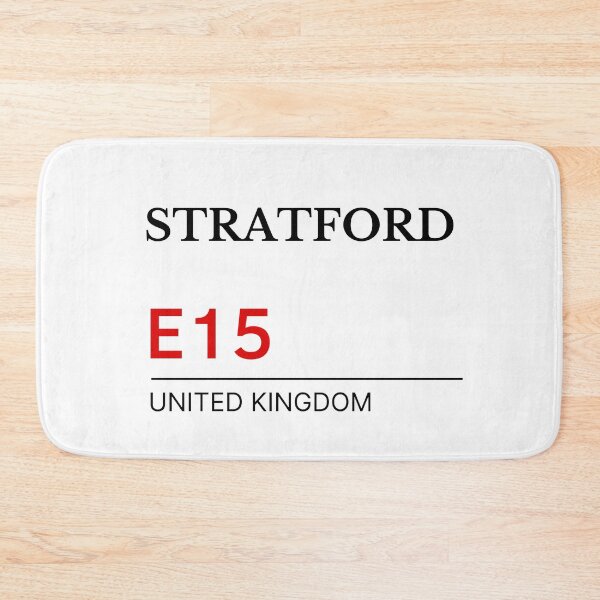 Item preview, Postcode Stratford E15 United Kingdom designed and sold by Yayatachdiyat0.