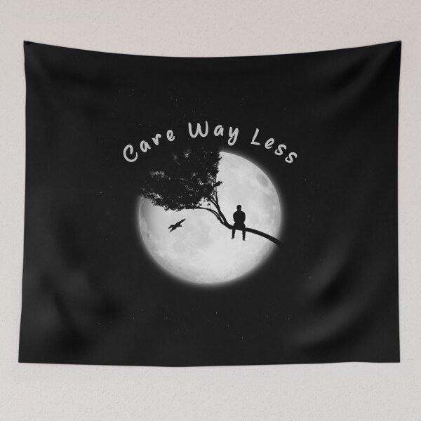 Item preview, care way less inspiring tshirt quote design gift  designed and sold by Inspirationarea.
