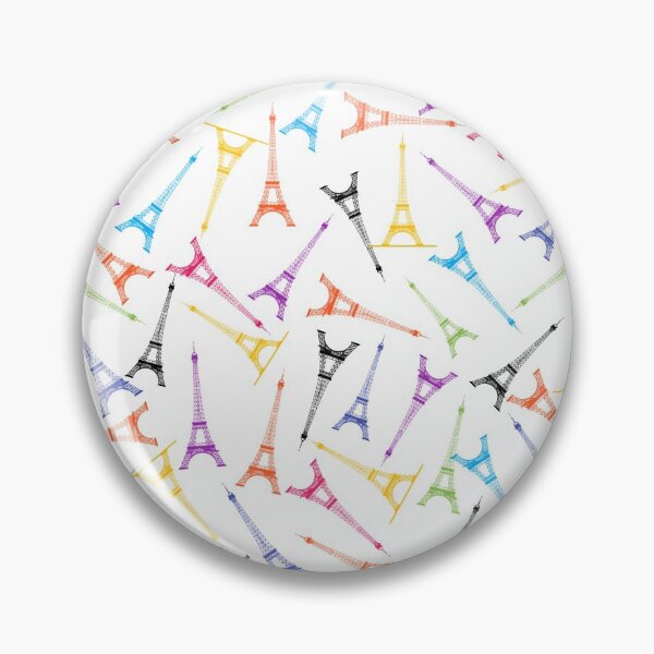 Item preview, COLORFUL EIFFEL TOWER ABSTRACT PATTERN - Addicted to paris designed and sold by samArtline.
