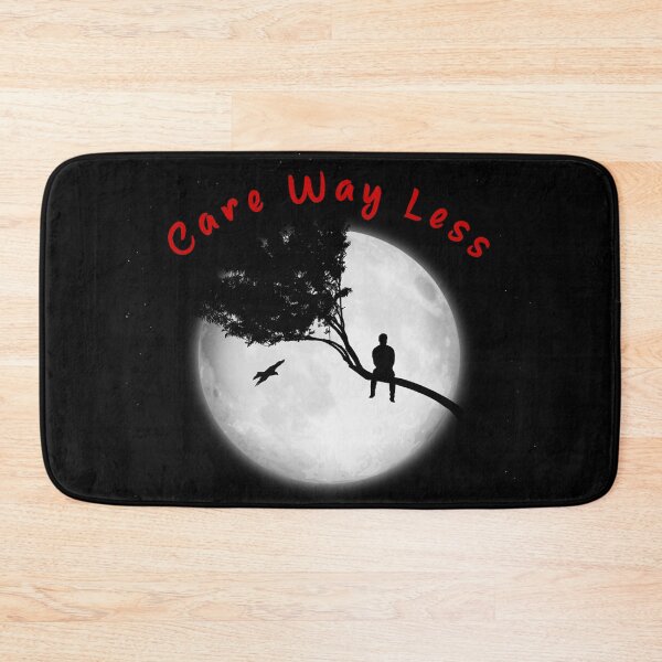 Item preview, care way less Daily Uplifting Inspirationa & Motivational quotes for life changing suceess & leadership gift Tshirt & Sticker Inspire Real Life designed and sold by Inspirationarea.