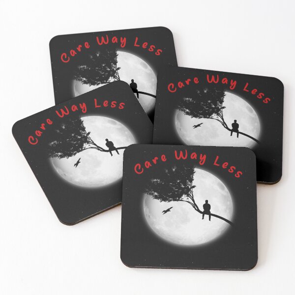 Item preview, care way less Daily Uplifting Inspirationa & Motivational quotes for life changing suceess & leadership gift Tshirt & Sticker Inspire Real Life designed and sold by Inspirationarea.
