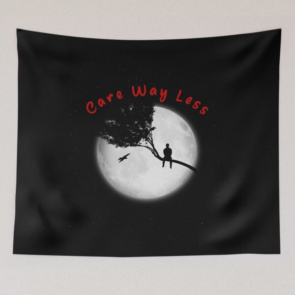 Item preview, care way less Daily Uplifting Inspirationa & Motivational quotes for life changing suceess & leadership gift Tshirt & Sticker Inspire Real Life designed and sold by Inspirationarea.