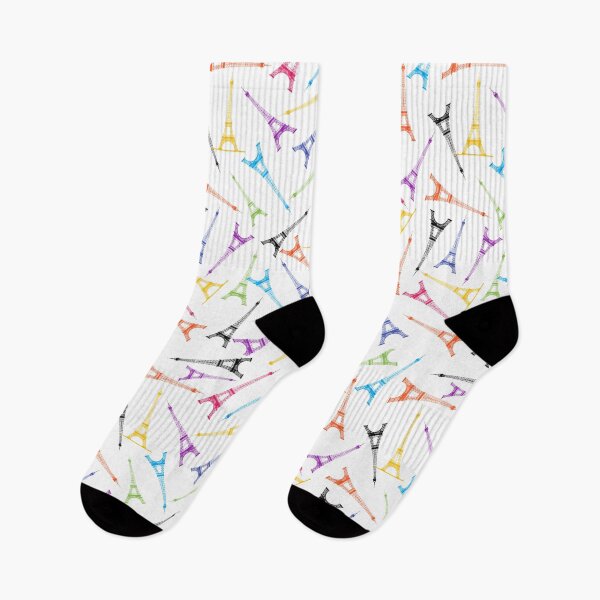 Item preview, COLORFUL EIFFEL TOWER ABSTRACT PATTERN - Addicted to paris designed and sold by samArtline.