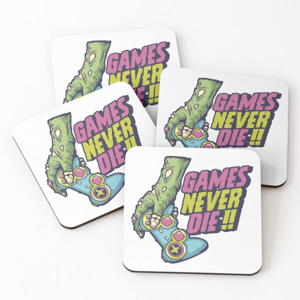 Item preview, Games Never Die!! designed and sold by Vector Scout Lab.