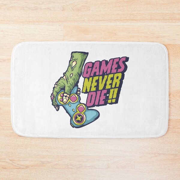 Item preview, Games Never Die!! designed and sold by Vector Scout Lab.
