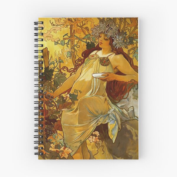 Item preview, Alphonse mucha - Temporada de otoño designed and sold by Vivanne-art.