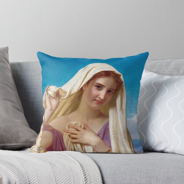 Item preview, Young Girl in a Veil by Hugues Merle designed and sold by academic-art.