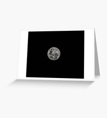 Supermoon Greeting Card