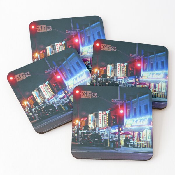 Item preview, California Streets Nightlife designed and sold by MadeByStorm.