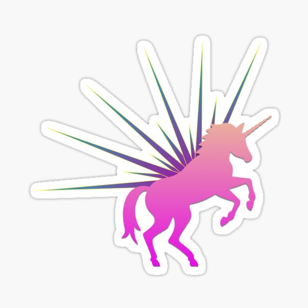 Unicorn Shine Sticker