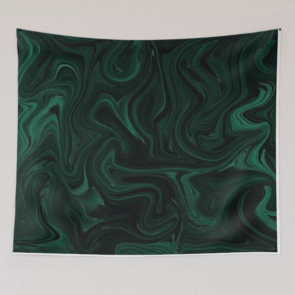 Item preview, Green Palette Abstract Painting Color Study Series C-18 designed and sold by ZekeArtPrints.
