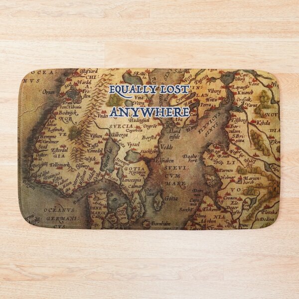Item preview, Equally Lost, blue text designed and sold by Arto Järvinen.