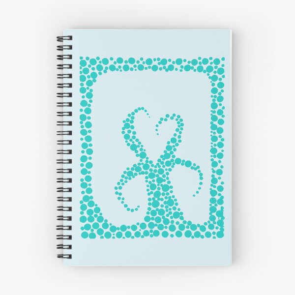 Item preview, Abstract Polka Dot Tree Teal designed and sold by yvettehopkins.