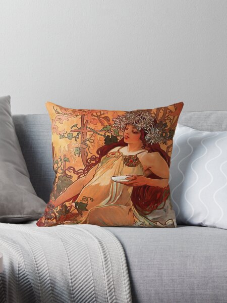 Item preview, Alphonse mucha - Autumn Season,Nº,02. designed and sold by Vivanne-art.