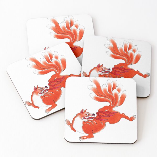 Item preview, Kyubi Kitsune designed and sold by sanpedrotatu.