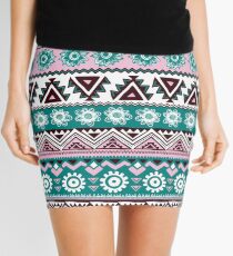 Unique Tribal Pattern Mini Skirt