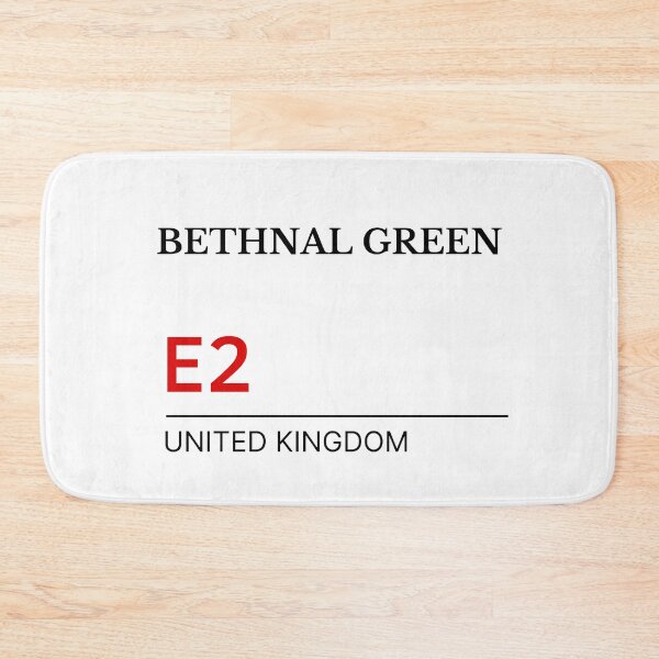 Item preview, Postcode Bethnal Green E2 United Kingdom designed and sold by Yayatachdiyat0.
