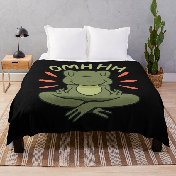 Item preview, Frog meditates designed and sold by DerSenat.