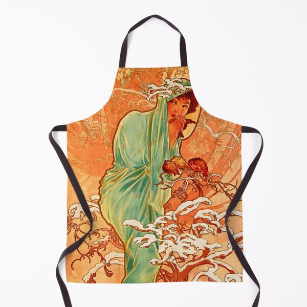 Item preview, Alphonse mucha - winter season designed and sold by Vivanne-art.
