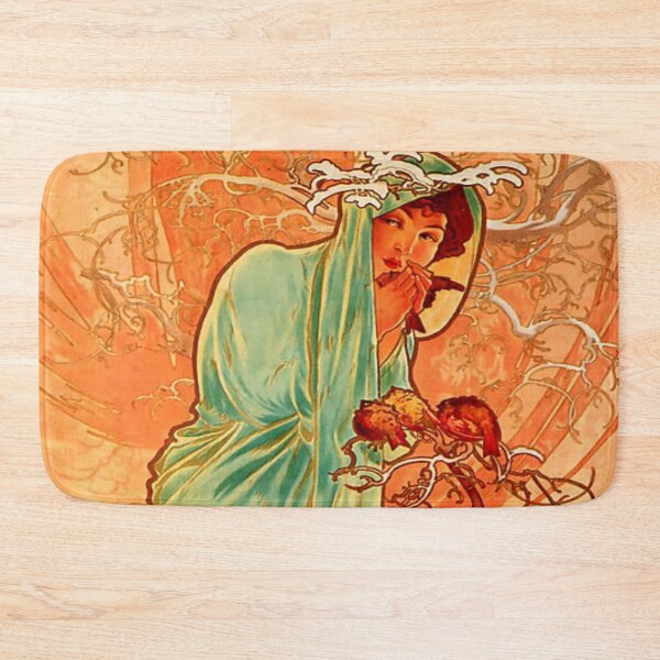 Item preview, Alphonse mucha - winter season designed and sold by Vivanne-art.