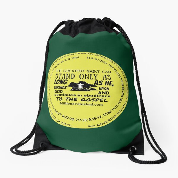 Saint - Christian Drawstring Bag