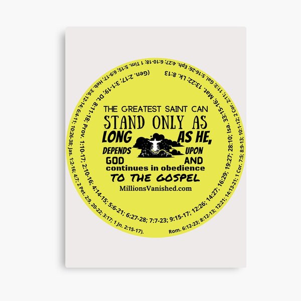 Saint - Christian Canvas Print
