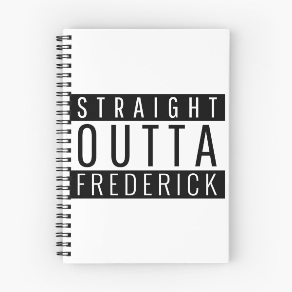 Item preview, Straight Outta Frederick Maryland  designed and sold by Teelogic.