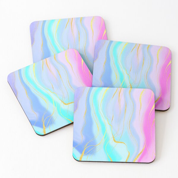 Item preview, Flowing Marble Effect with Gold Tint designed and sold by ojasha.