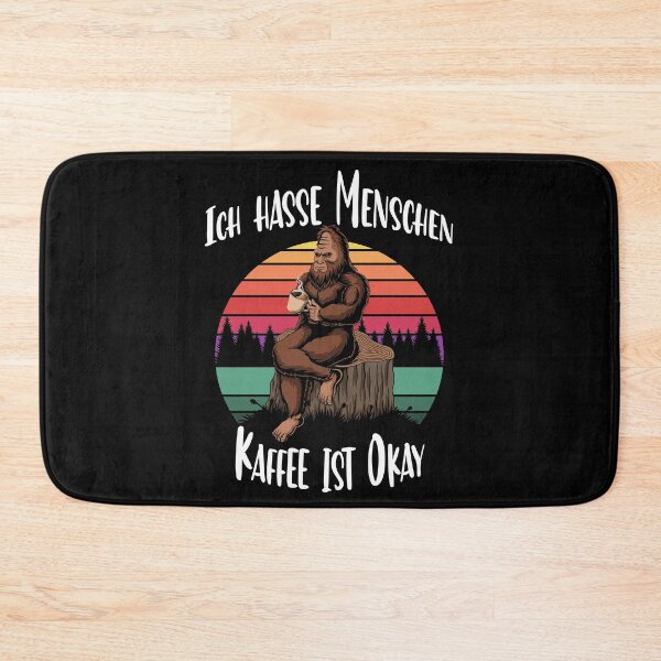 Item preview, I hate people, coffee, funny saying, bigfoot designed and sold by ThommyBLN.