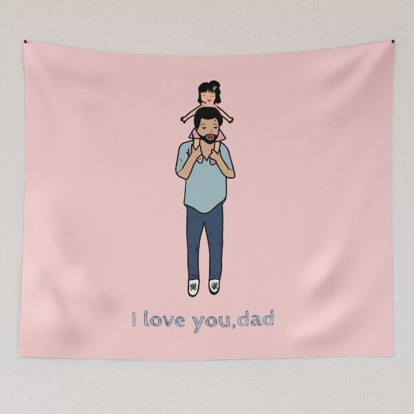 Item preview, I love you dad designed and sold by Mermaidssparkle.