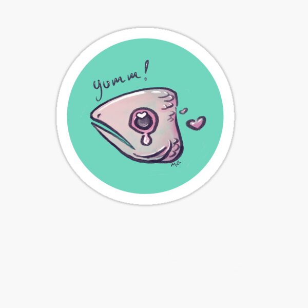 Mini Sad Fish Meme Sticker for Sale by baiiiley2