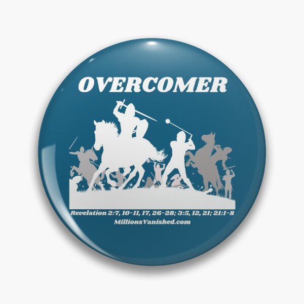 Overcomer - Christian Pin