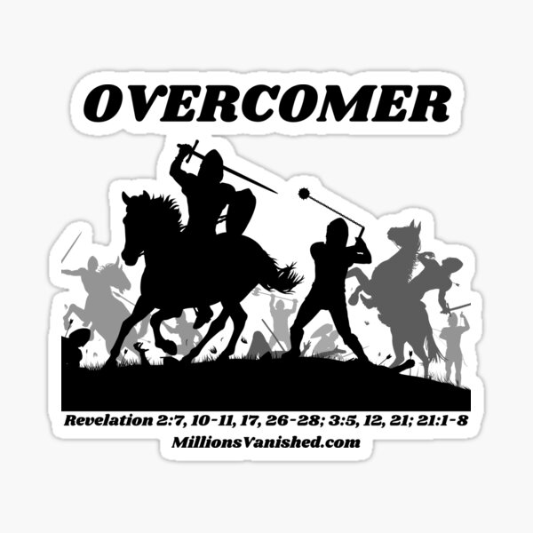 Overcomer - Christian Glossy Sticker