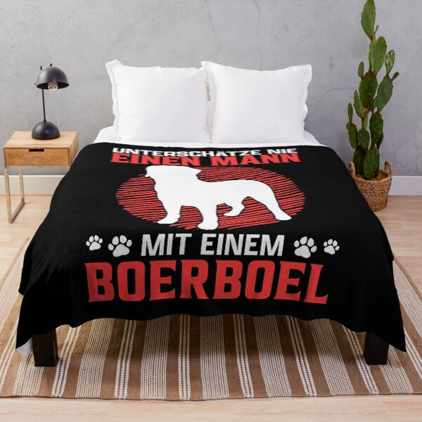 Artikelvorschau, Mann mit Boerboel Südafrika Bauernhund Besitzer entworfen und verkauft von madgrfx.
