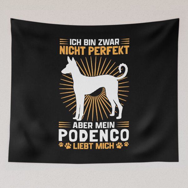 Item preview, My podenco loves me hound greyhound designed and sold by madgrfx.