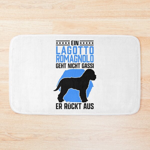 Item preview, Lagotto Romagnolo go for a walk truffle dog saying designed and sold by madgrfx.