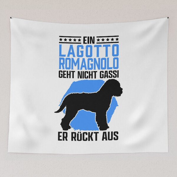 Item preview, Lagotto Romagnolo go for a walk truffle dog saying designed and sold by madgrfx.