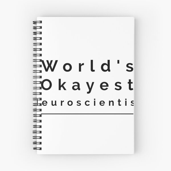 Item preview, World's okayest neuroscientist designed and sold by Dvzshirts.