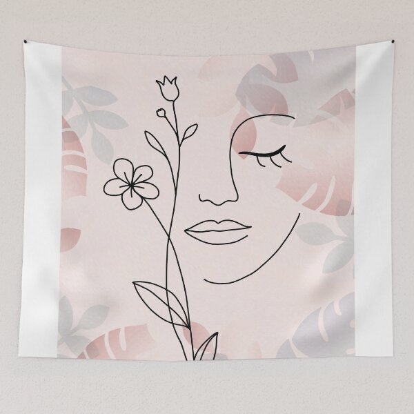Item preview, Minimalist woman portrait designed and sold by paulrommer.