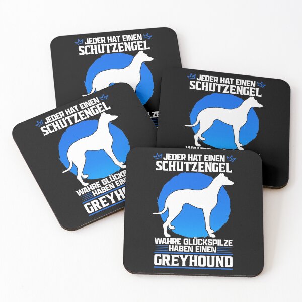 Item preview, Greyhound Guardian Angel short-haired greyhound saying designed and sold by madgrfx.