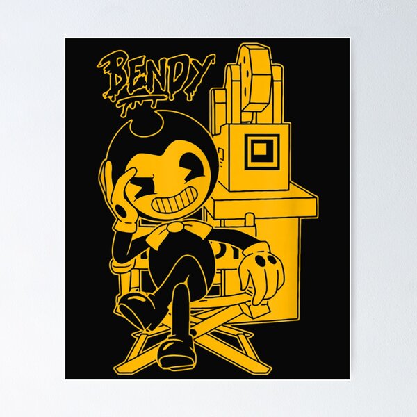 Bendy Ink Machine Themed Birthday Poster 16 X 20 40x50cm -  Israel