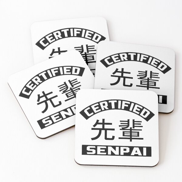 Item preview, Certified Senpai Logo designed and sold by ProdbyNiECO.