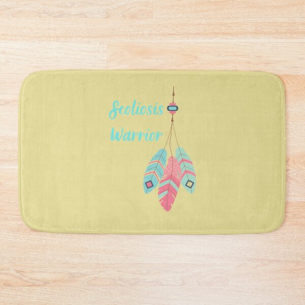 Item preview, Scoliosis Warrior -Bohemian Style (Yellow Background) designed and sold by hopescoliosis.