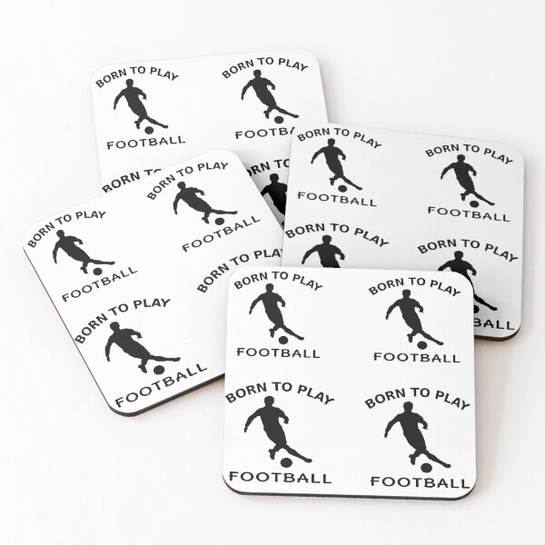 Item preview, born to play football sticker pack designed and sold by shirtsdesignpk.