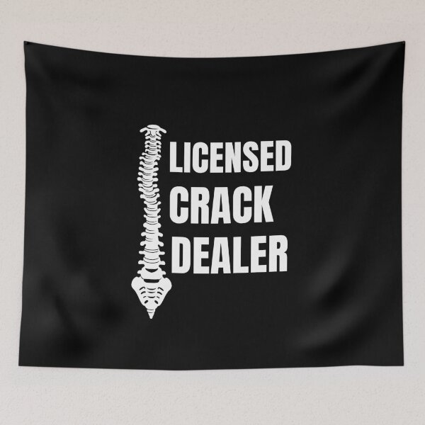 Item preview, Licensed crack dealer funny gift for man and woman  designed and sold by patroart.