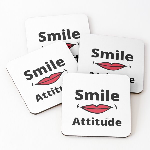 Item preview, Smile with Attitude Hardcover Journal designed and sold by mastercan.